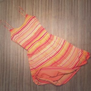 Watercolor sunny dress
